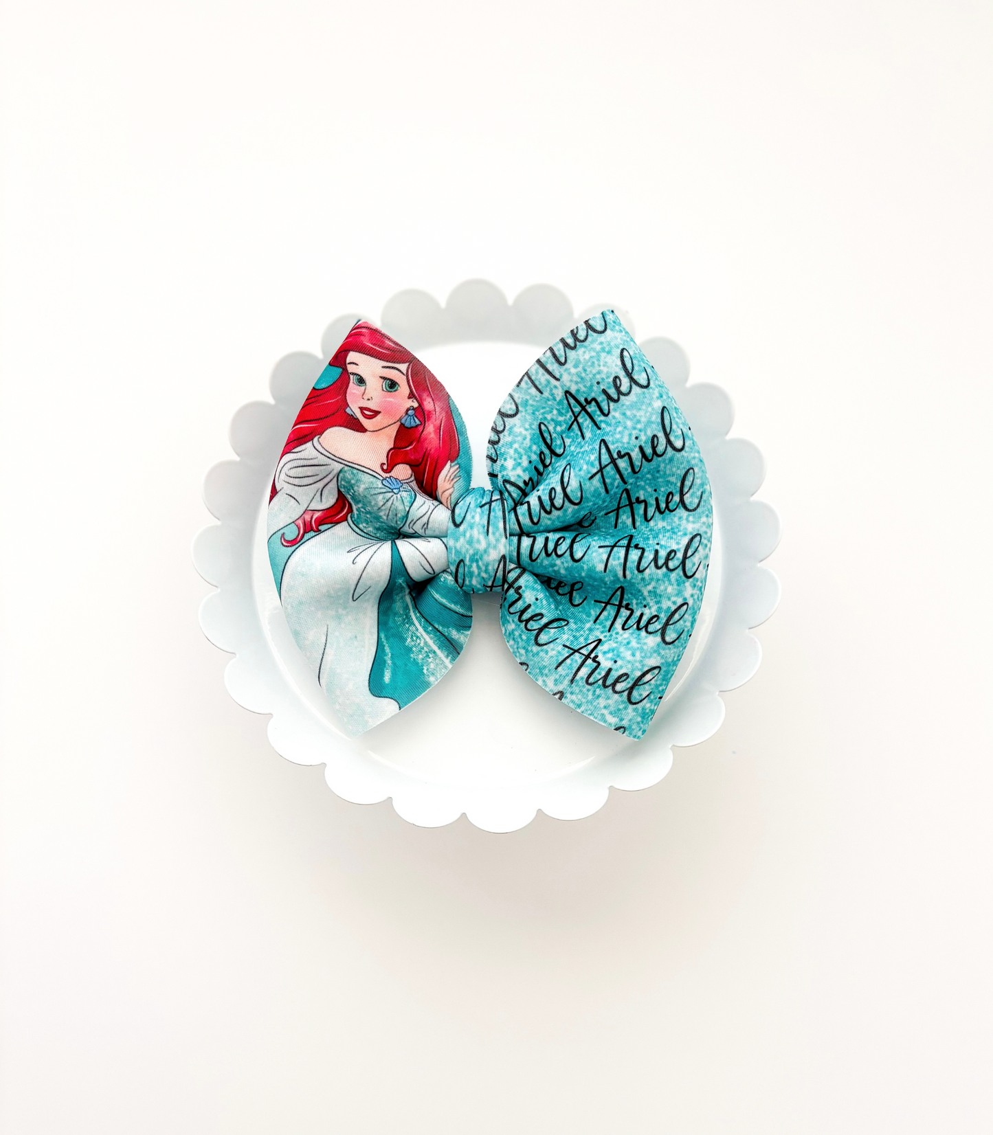 Mermaid Puff Bow