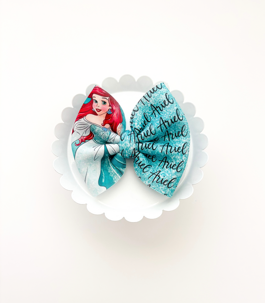 Mermaid Puff Bow