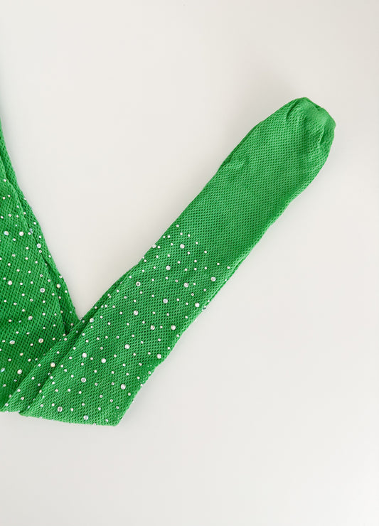 Green Bling Tights