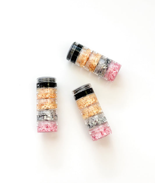Scribbles + Sparkles Glitter Stack