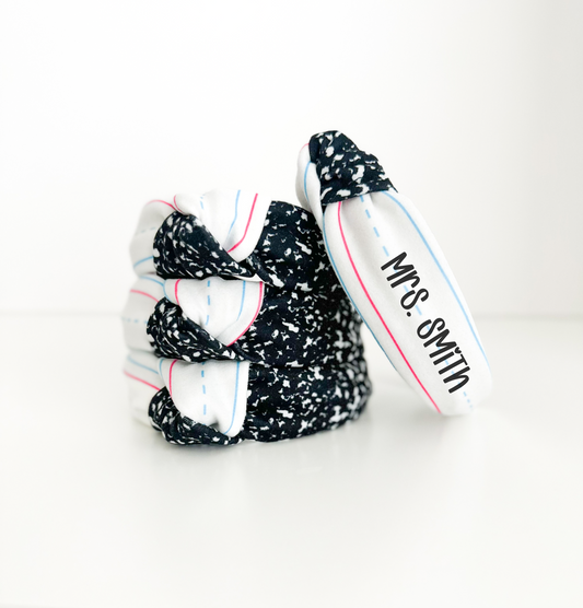 Take Note Chunky Knotted Headband