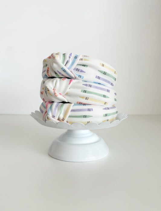 Color Me Happy Knotted Headband