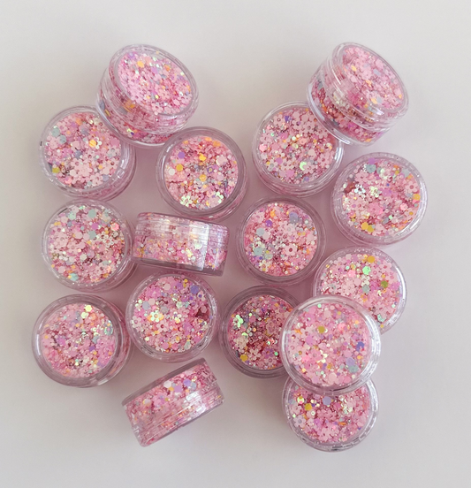 Flower Power Glitter Hair Gel