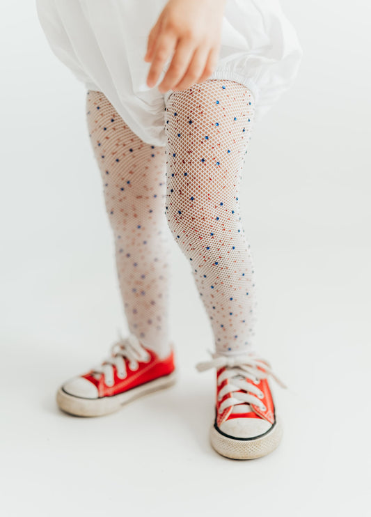 Patriotic Bling Tights