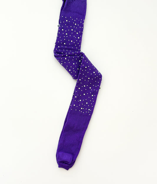 Royal Purple Bling Tights