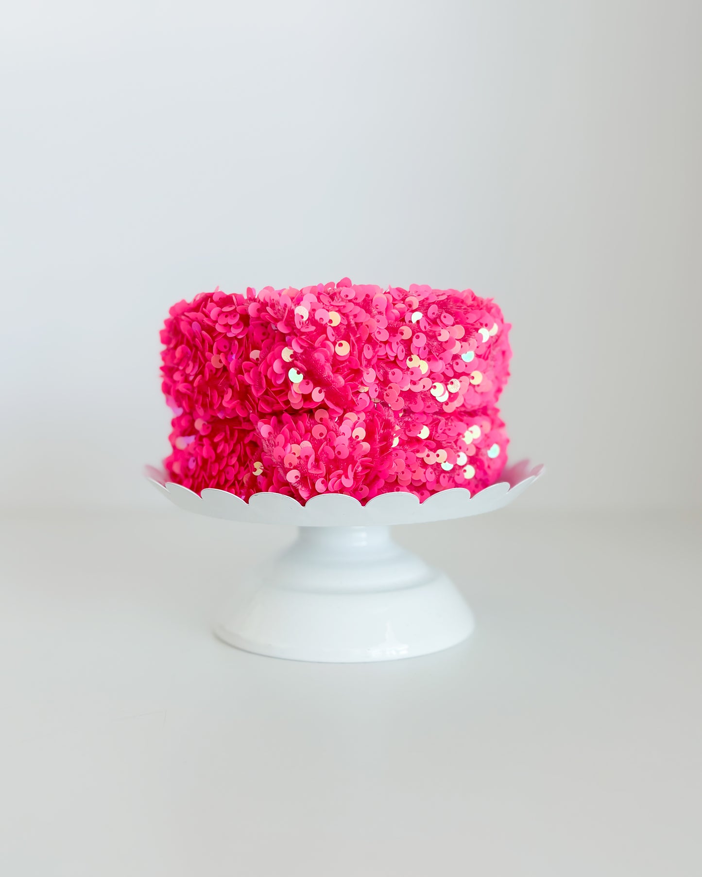 Pink Sugar Sequins Chunky Knotted Headband
