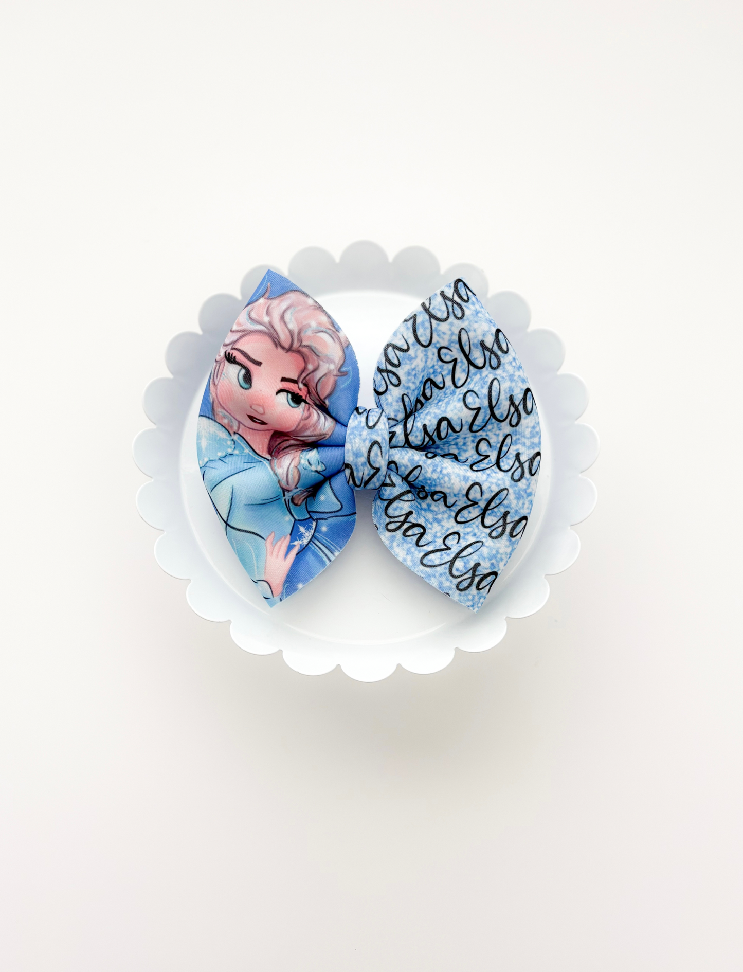 Ice Queen Puff Bow